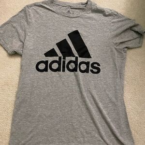 grey adidas shirt